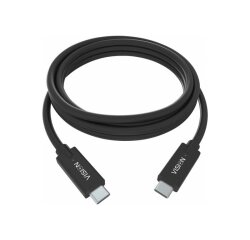 Vision TC 1MUSBC/BL câble USB USB 3.2 Gen 1 (3.1 Gen 1) 1 m USB C Noir