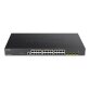 D-Link DGS-1250-28XMP Géré L3 Gigabit Ethernet (10/100/1000) Connexion Ethernet, supportant l'alimentation via ce port (PoE) Noir
