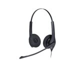 Jabra Biz 1500 Casque Avec fil Arceau Bureau/Centre d'appels USB Type-A Bluetooth Noir