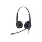 Jabra Biz 1500 Casque Avec fil Arceau Bureau/Centre d'appels USB Type-A Bluetooth Noir