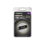 Integral INFD32GB360SEC3.0 lecteur USB flash 32 Go USB Type-A 3.2 Gen 1 (3.1 Gen 1) Noir, Or