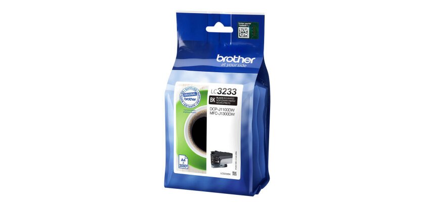 Brother LC3233BK - black - original - print cartridge