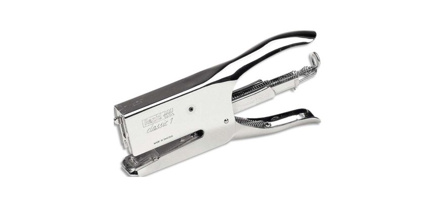 Pince-agrafeuse rapid k1 classic chromée agrafage jusqu à 50 feuilles