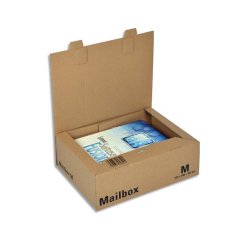 Boite d expedition postale colompac format medium dim 32 5 x 24 x 10 5 cm