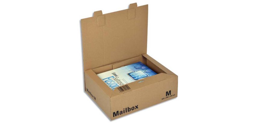 Boite d expedition postale colompac format medium dim 32 5 x 24 x 10 5 cm
