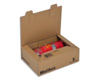 Boite d expedition postale colompac format small dim 25 x 17 5 x 8 cm