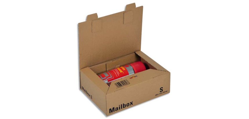 Boite d expedition postale colompac format small dim 25 x 17 5 x 8 cm
