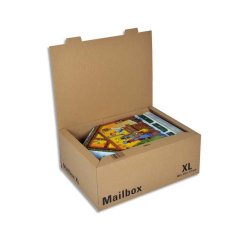 Boite d expedition postale colompac format x large dim 46 x 33 5 x 17 5 cm