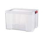 Bac de rangement clip n store sundis renforce capacite 75 l dim 62,5 x 35 x 40 cm
