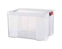 Bac de rangement clip n store sundis renforce capacite 75 l dim 62,5 x 35 x 40 cm