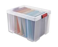Bac de rangement clip n store sundis renforce capacite 45 l dim 50 x 32,5 x 39 cm