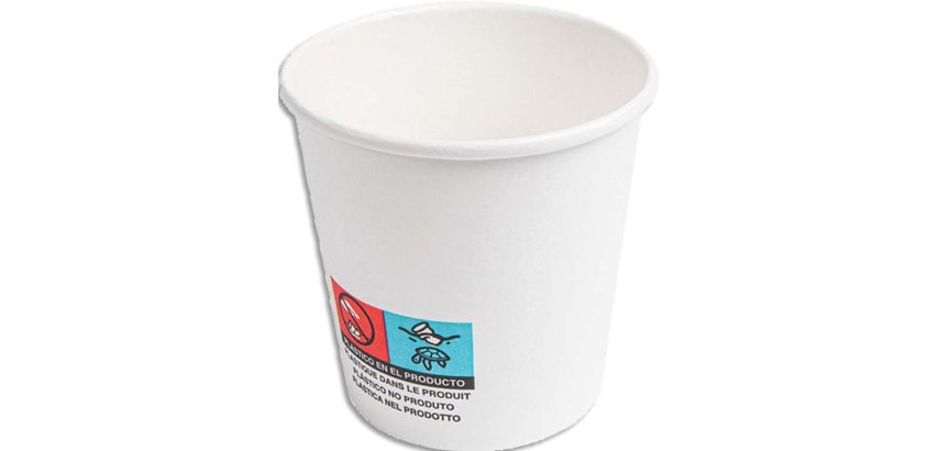 Gobelets carton blancs 10 cl colis 3000