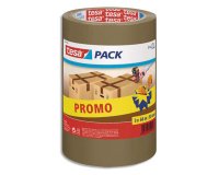 Adhesifs d emballage tesa polypropylene 43 microns 50 mm x 66 m havane lot 3