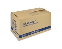 Boîte transport livre tidypac capacité 30 kg carton brun dim l57,5 x h29,5 x p33,5 cm