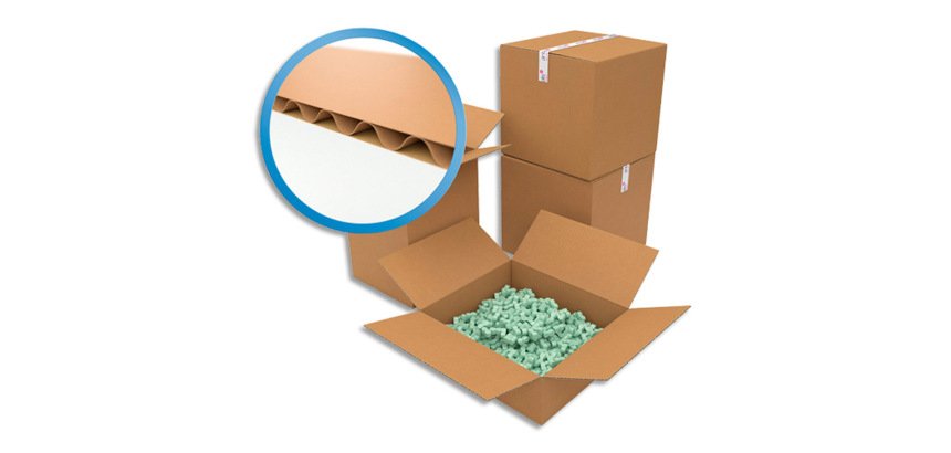 Caisse americaine master in simple cannelure 310 x 220 x 150 mm