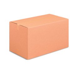Caisse américaine simple cannelure kraftliner master in 400 x 300 x 200 mm