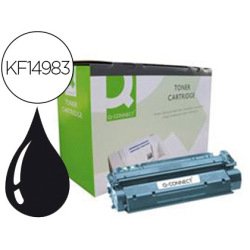 Toner laser q-connect compatible imprimantes hp q2613a couleur noir 2500p