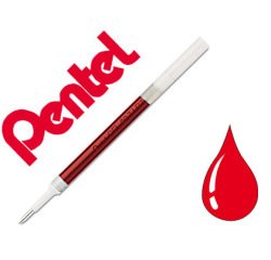 Recharge pentel roller encre gel energel bl57/bl77/bl107 largeur moyenne coloris rouge