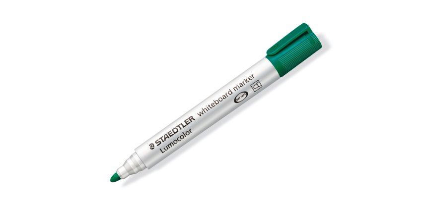 Marqueur staedtler tableau blanc dry safe pointe ogive vert