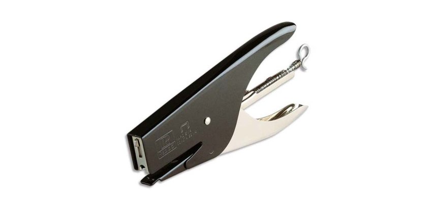 Pince agrafeuse rapid 51 agrafes 21/4 nickelée ergonomique capacité 40f