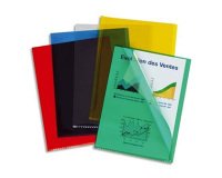 Pochette coin, A4, PVC, transparent, 0,20 mm