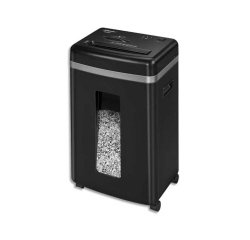 Destructeur fellowes 450 m safesense coupe croisée 2x12mm capacité 9f 22l din p-5