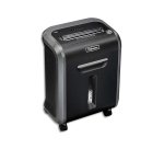 Destructeur fellowes 79ci coupe croisée 4x38mm capacité 16f vitesse 3.3m/min 47x38x26cm 12.8kg couleur noir
