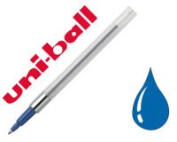 Recharge uniball power tank pointe acier inoxydable écriture tous angles surfaces humides conditions extrêmes bleu