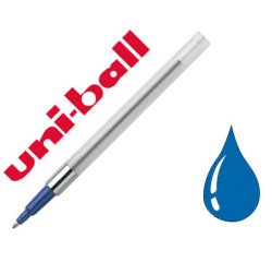 Recharge uniball power tank pointe acier inoxydable écriture tous angles surfaces humides conditions extrêmes bleu