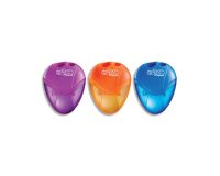 Taille-crayons maped igloo droitier réservoir 2 usages coloris assortis orange bleu violet