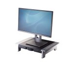 Support moniteur fellowes compact office réglable hauteur coloris noir/gris