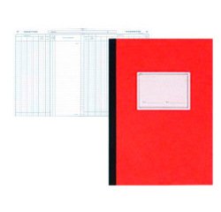 Registre comptable piqué elve 13 colonnes/page 25f 320x250mm