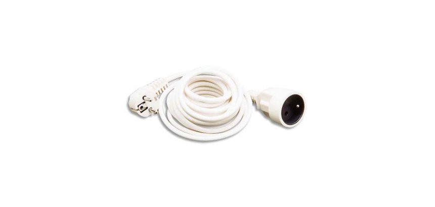 Rallonge électrique safetool bipolaire+terre longueur 5m gae 300162