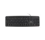 Clavier filaire t'nb streamline connexion usb compatible pc/m ac compact touches confortables