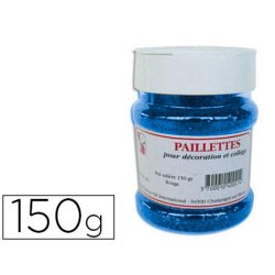 Paillette scintillante oz international coloris bleu pot salière 150g