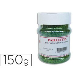 Paillette scintillante oz international coloris vert pot salière 150g