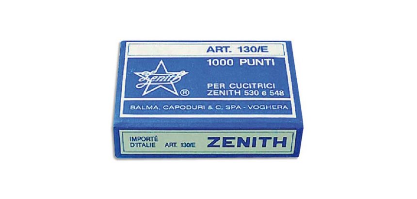 Agrafe zénith 130 e boîte 1000 unités