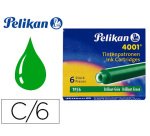 Cartouches d'encre 4001 TP/6, vert foncé