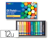 Pastel huile mungyo 70mm pigmentation extra-fine texture onctueuse pouvoir couvrant diamètre 11mm boîte 12 unités