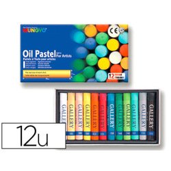 Pastel huile mungyo 70mm pigmentation extra-fine texture onctueuse pouvoir couvrant diamètre 11mm boîte 12 unités