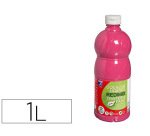 Gouache lefranc bourgeois liquide redimix non toxique fluide couvrante prête à l'emploi rose tyrien flacon 1000ml