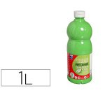 Gouache lefranc bourgeois liquide redimix non toxique fluide couvrante prête à l'emploi vert clair flacon 1000ml
