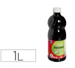 Gouache lefranc bourgeois liquide redimix non toxique fluide couvrante prête à l'emploi noir flacon 1000ml