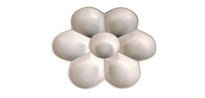 Palette lefranc bourgeois marguerite plastique