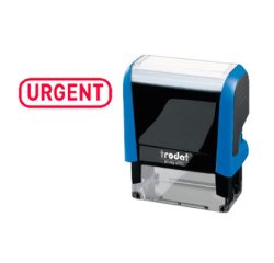Formule commerciale trodat xprint urgent empreinte 44x15mm encrage automatique rechargeable rouge