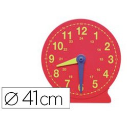 Grande horloge magnétique aiguilles synchronisées diamètre 41cm