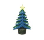 Arbre de noël en styropor à décorer pqt de 12u