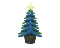 Arbre de noël en styropor à décorer pqt de 12u
