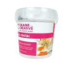 Gel cristal graine creative pour bougies incolore pot 800g