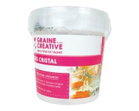 Gel cristal graine creative pour bougies incolore pot 800g